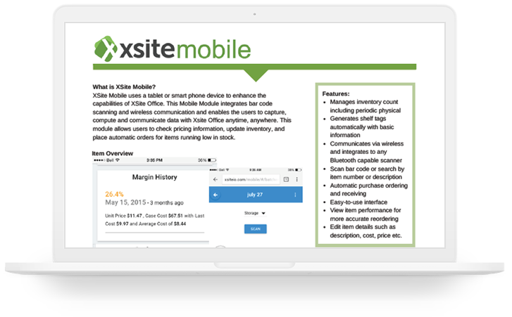 xsite order manager